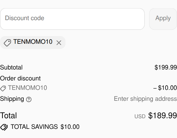 Reibii checkout with code Tenmomo10 applied to Raybee 76"W Clothing Rack with Shelves, 1100lbs Heavy Duty Clothes Rack, Metal Clothing for Hanging Clothes - White / 76"W x 17.7"D x 76.9"H: $10.00 off, total $189.99