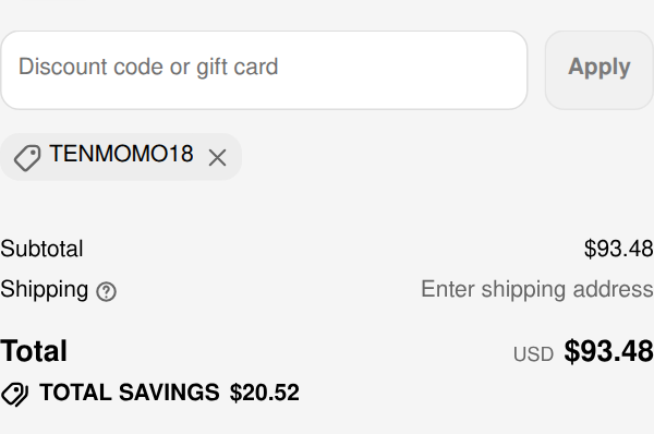 WOWANGEL checkout with code TENMOMO18 applied to WOWANGEL Premium Raw 2X6 Closure Glueless Wig Bone Straight Bob Blunt Cut - 1B/ Natural Black / 8inches / 7-15 Days Crafting: $20.52 off, total $93.48