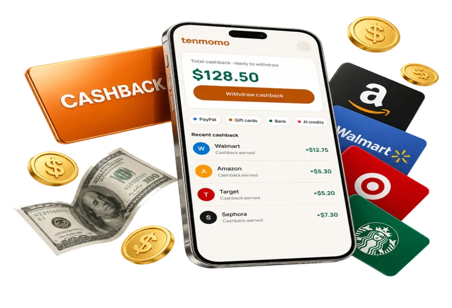 Tenmomo wallet — choose how to get paid